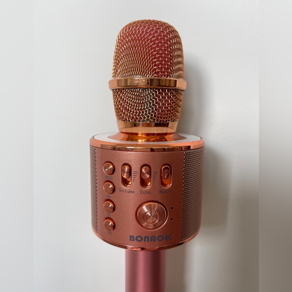 AMAZON KARAOKE WIRELESS BLUETOOTH HANDHELD MICROPHONE